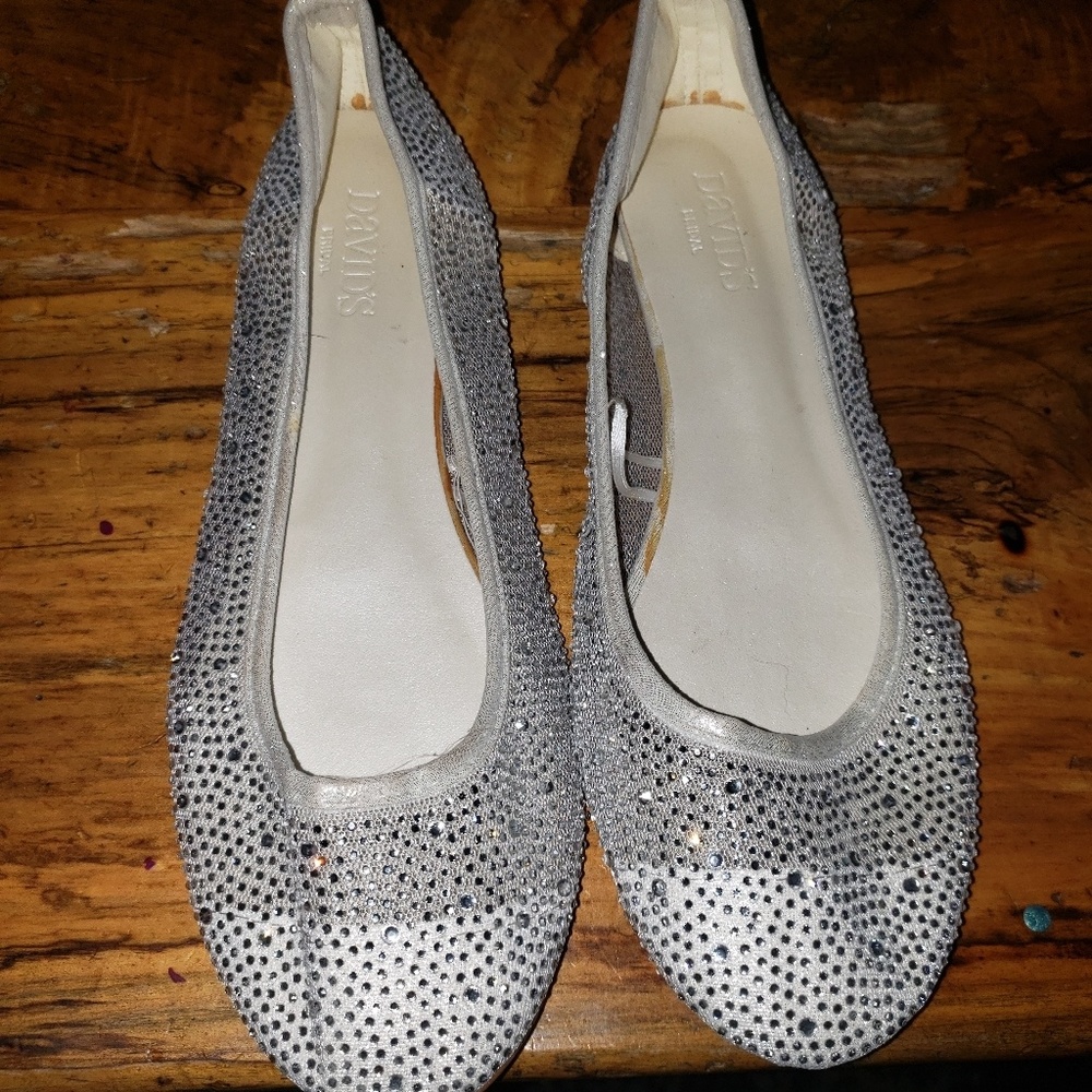 David's Bridal flats